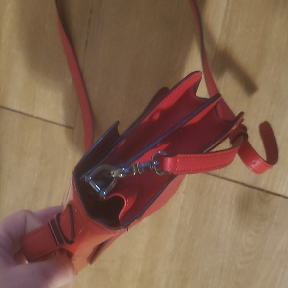 Botkier Cobble Hill Crossbody Bag in Red Patent Leather. - Picture 15 of 15